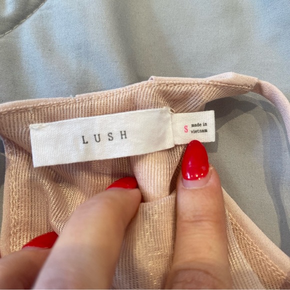 Lush Mini Dress, A-line Crew Neck, Size:S, like new condition - Picture 7 of 7